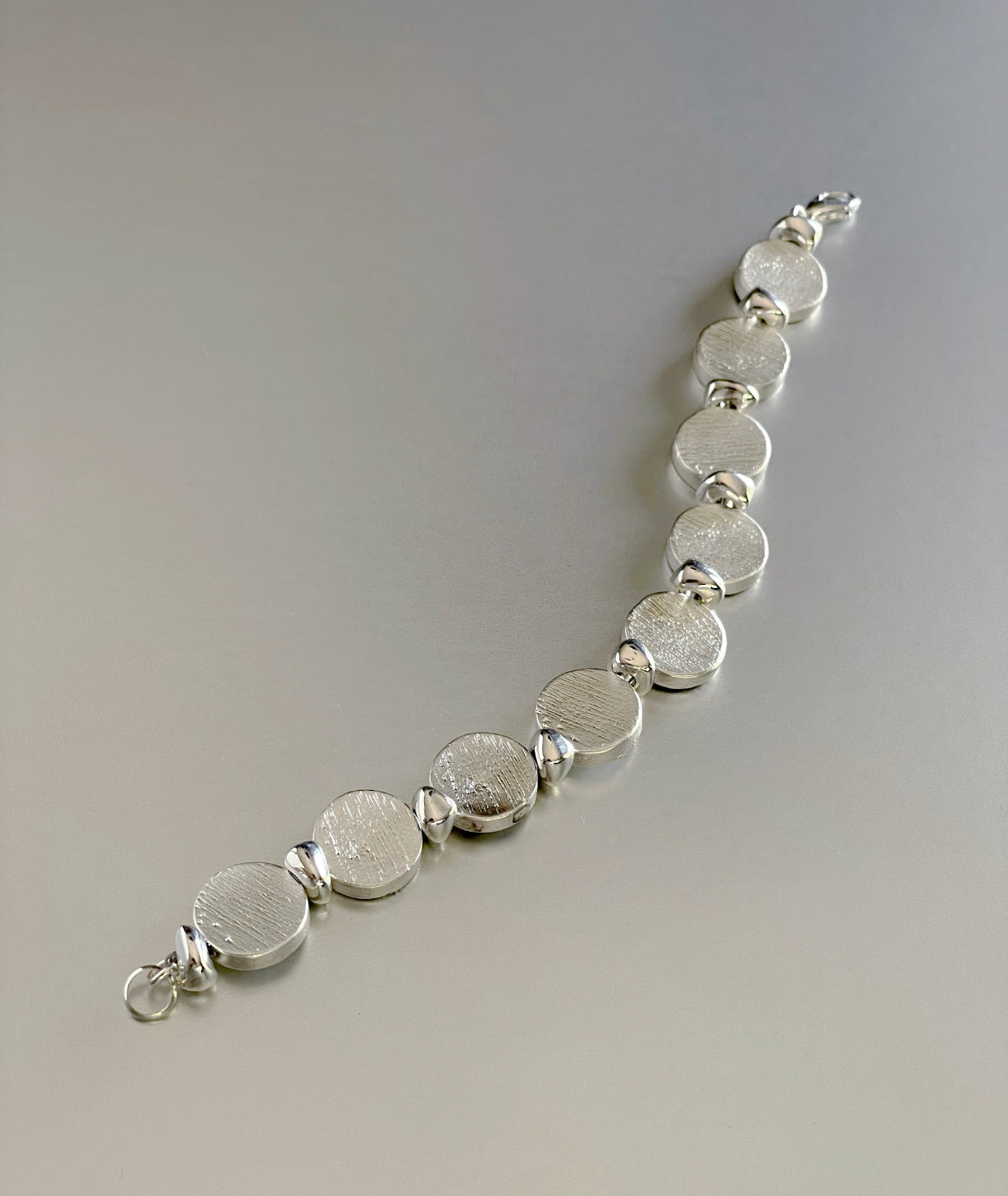 Pulsera Lunetas Plata