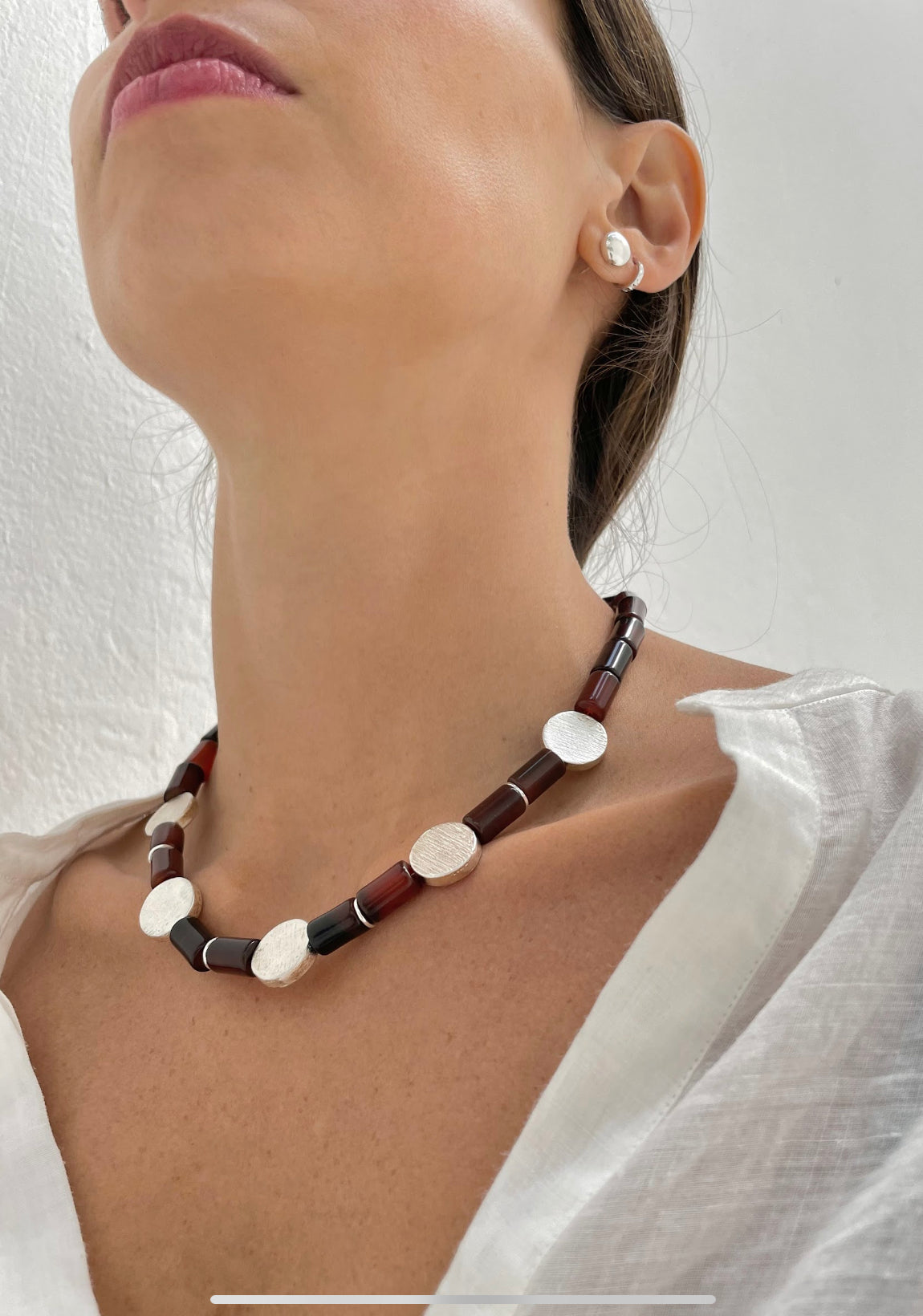 Choker Lunetas Agata