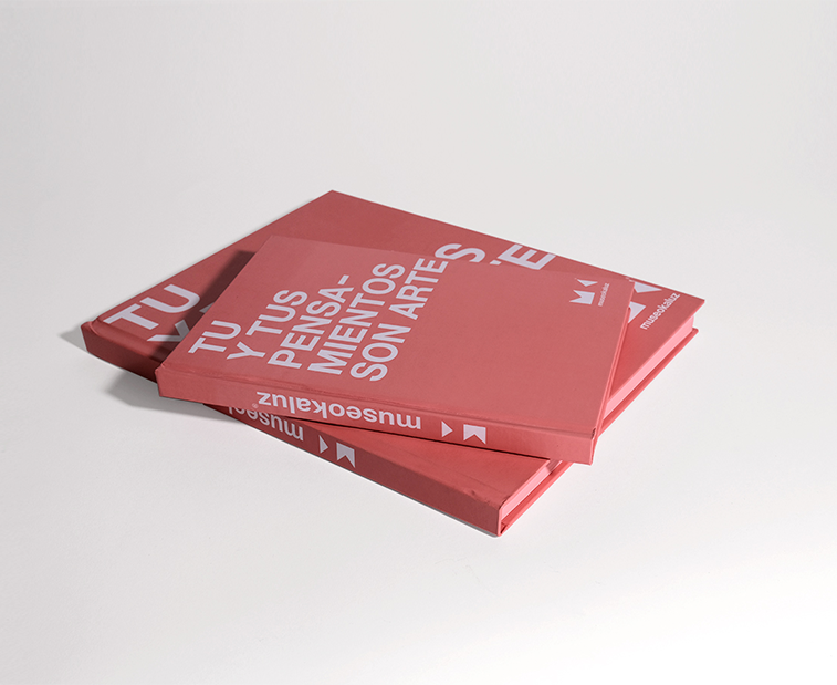 Libreta “Tu y tus pensamientos son arte"