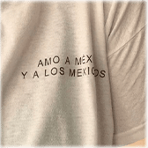 Playera "Amo a México y a los Mexicanos"